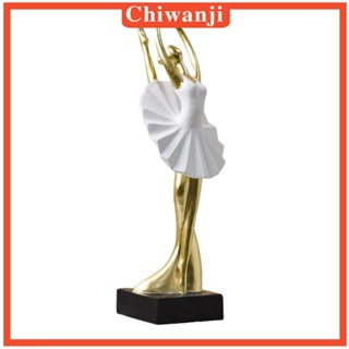 [Chiwanji] รูปปั้นเรซิ่น รูปเด็กผู้หญิง สไตล์โมเดิร์น สําหรับตกแต่งชั้นวางหนังสือ งานแต่งงาน ห้องนอน