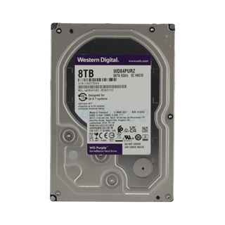 8 TB HDD CCTV WD PURPLE (5400RPM, 128MB, SATA-3, WD84PURZ)