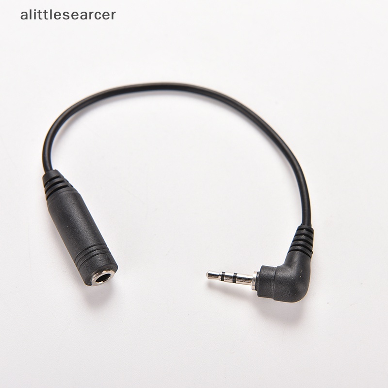 alittlesearcer-อะแดปเตอร์แปลงเสียงสเตอริโอ-aux-ตัวผู้-2-5-มม-เป็นตัวเมีย-3-5-มม