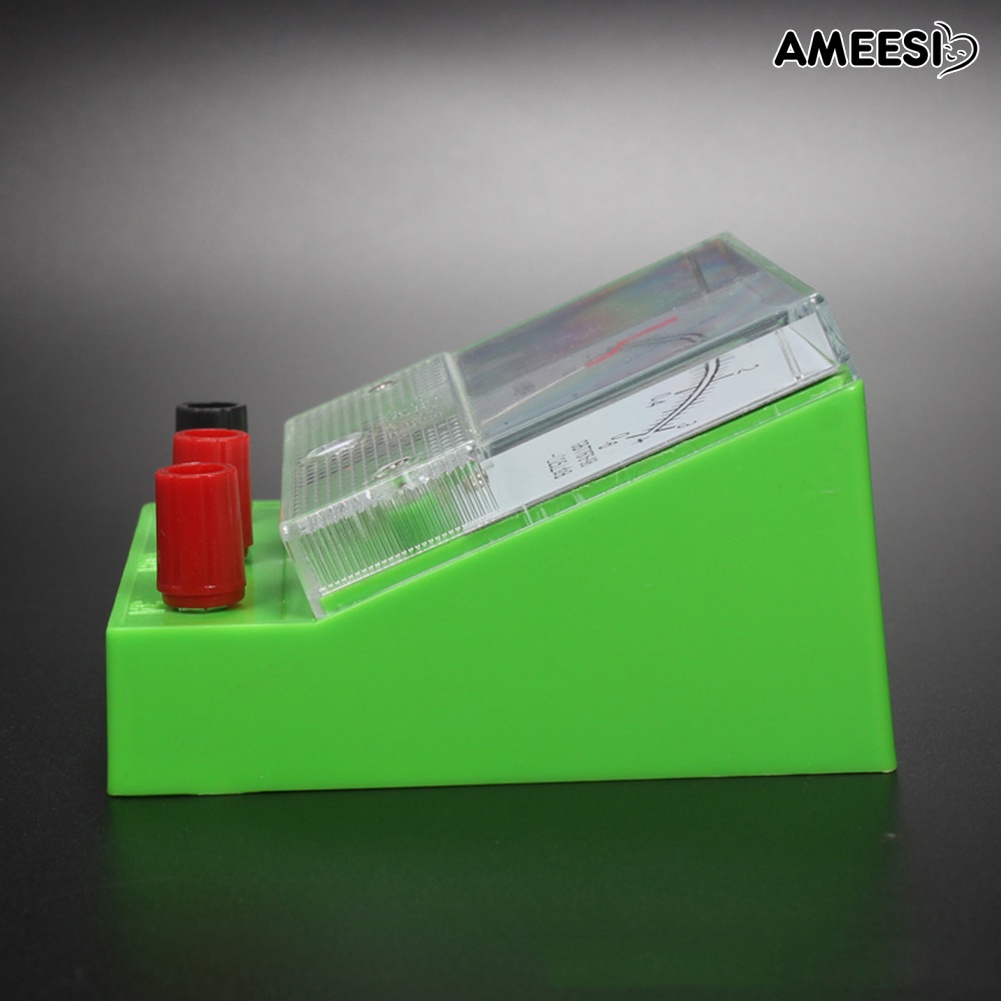 ameesi-เครื่องวัดกระแสไฟฟ้าอะนาล็อก-แอมมิเตอร์-คลาส-2-5-เครื่องมือการทดลองการสอนไฟฟ้า