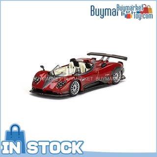 [ของแท้] Mini GT 1/64 Pagani Zonda HP Barchetta Rosso Dubai LHD