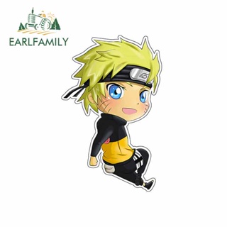 Earlfamily สติกเกอร์ไวนิล ลายกราฟฟิค Naruto Shugo Chara JDM RV VAN ขนาด 13 ซม. x 8.4 ซม. สําหรับติดตกแต่งรถยนต์