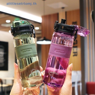 Alittlese ขวดน้ําพลาสติก ป้องกันน้ําร้อนลวก ไม่ใช้ BPA ความจุขนาดใหญ่ พกพาง่าย สําหรับเล่นกีฬากลางแจ้ง