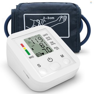 {fash} เครื่องวัดความดันโลหิต แบบพกพา และสายรัดแขน ชนิด Sphygmomanometer จอแสดงผล LCD การวัดที่แม่นยํา