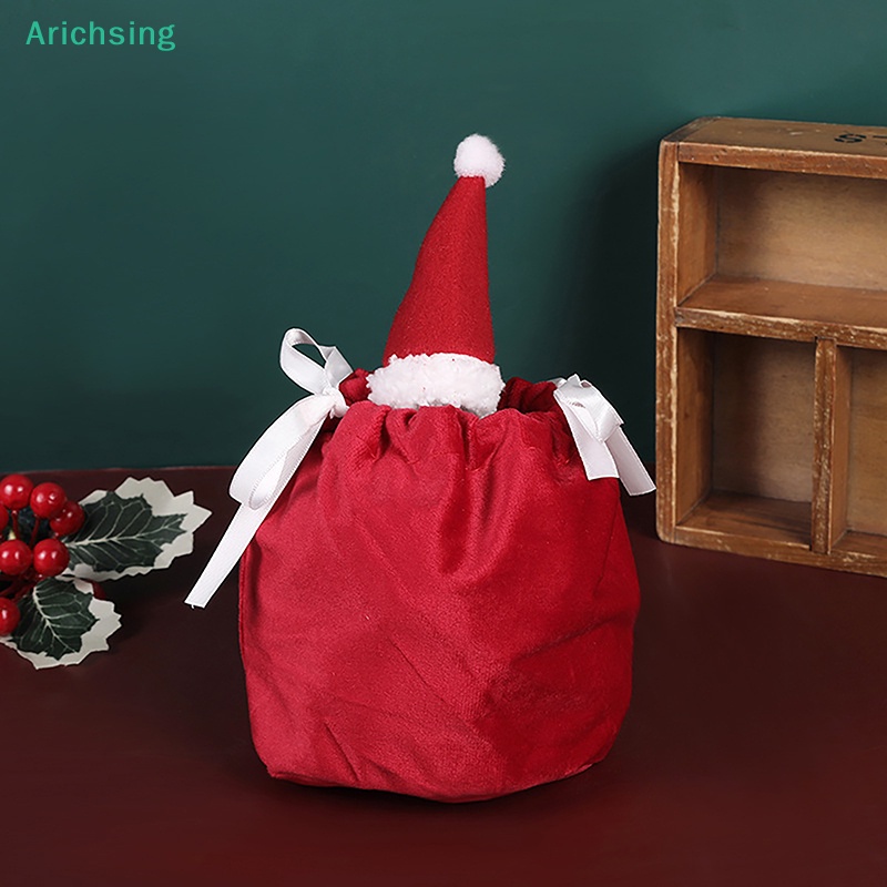 lt-arichsing-gt-ถุงผ้ากํามะหยี่-ลายซานตาคลอส-สีแดง-สําหรับใส่ขนมหวาน-ตกแต่งคริสต์มาส-2023