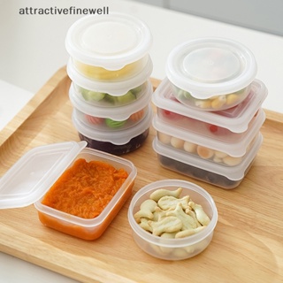 [attractivefinewell] กล่องเก็บอาหารกลางวัน ข้าว ผลไม้ รักษาความสด ขนาดเล็ก เกรดอาหาร แบบหนา