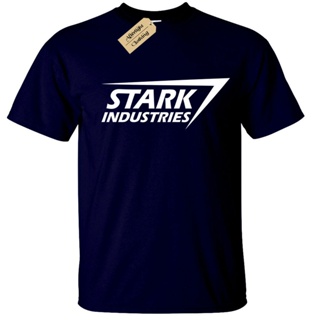 เสื้อยืดแขนสั้นเสื้อยืดลายกราฟฟิก Stark industriesS-5XL