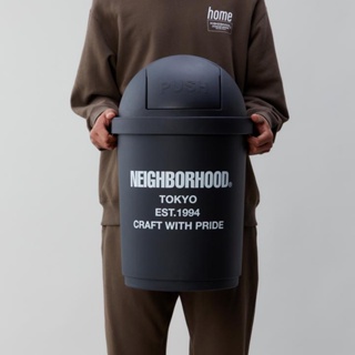 [พร้อมส่ง] Neighborhood Limited ถังขยะพลาสติก สีดํา พร้อมฝาปิด สําหรับบ้าน รถยนต์