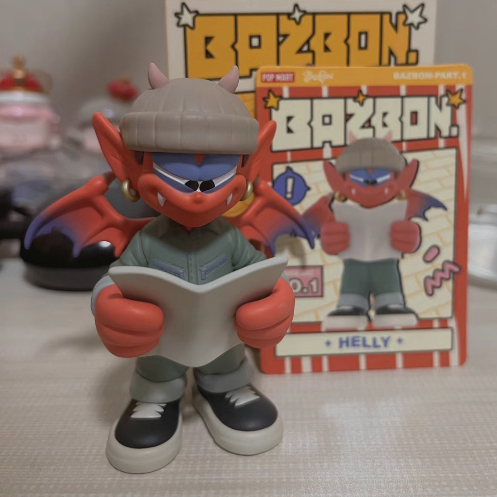 ของแท้ BAZBON Working Boyz series blind box Set 12 การออกแบบซ่อนรูป ...