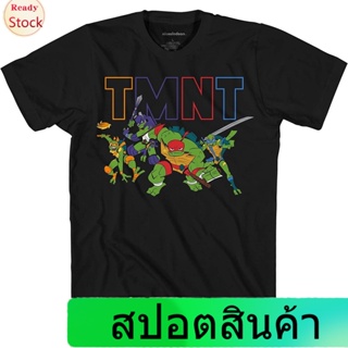 QZIllicit เสื้อยืดลำลอง Nickelodeon Little Rise Of The Teenage Mutant Ninja Turtles TMNT T-Shirt Sports T-shirt