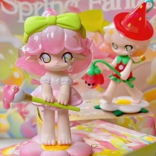 【ของแท้】POPMART Azura ตุ๊กตาฟิกเกอร์ แฟนตาซี ฤดูใบไม้ผลิ ของขวัญ สําหรับตกแต่ง