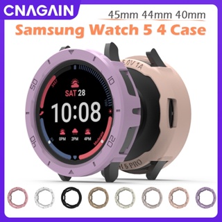 Cnagain เคสป้องกันหน้าจอ TPU อุปกรณ์เสริม สําหรับ Samsung Galaxy watch 4 5 5pro Galaxy watch 5 44 40 มม.