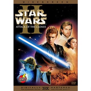 DVD ดีวีดี STAR WARS II สตราวอร์ส 2 (เสียง ไทย/อังกฤษ | ซับ ไทย/อังกฤษ) DVD ดีวีดี