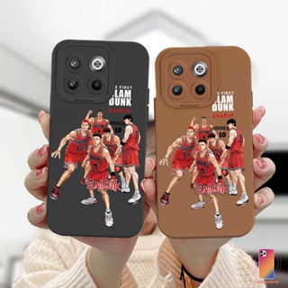 เคสโทรศัพท์มือถือแบบนิ่ม ลายการ์ตูนสแลมดังก์ สําหรับ OPPO A15 A54 A5S A3S A16 A95 A7 A5 A9 A31 A53 2020 A12 A1K A16K A54S Reno 4 5F 4F A74 A15S Soft TPU CouplesCase