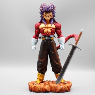 โมเดลฟิกเกอร์ Pvc รูปปั้นอนิเมะ Dragon Ball Gk Super Saiyan ขนาด 28 ซม. เหมาะกับของขวัญวันเกิด ของเล่นสําหรับเด็ก