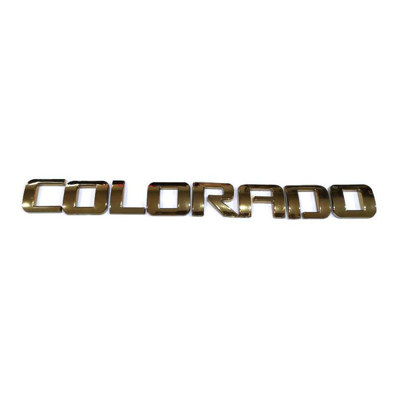 แนะนำ-โลโก้ตัวหนังสือ-colorado-แปะท้าย-กระบะ-สีทอง-ราคาดีที่สุด-จบในที่เดียว