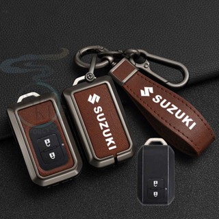 เคสกุญแจรีโมทรถยนต์ หนังสังกะสีอัลลอย สําหรับ Suzuki xl7 2022 Ertiga GLX Swift xl7 6D