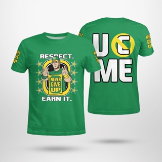 เสื้อยืด เสื้อมวยปล้ำ งานจีน John Cena Earn The Day