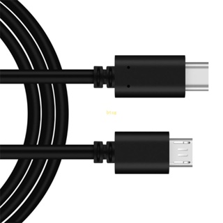 Bt สายเคเบิล USB C เป็น Micro USB 1 เมตร Type C สําหรับ GalaxyS7-S6 และ PVC ที่ทนทานกว่า