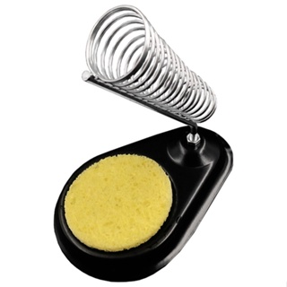 Home Round Desktop Universal Practical Spring Heat Resistant Durable Sturdy Metal Base With Sponge Soldering Iron Stand