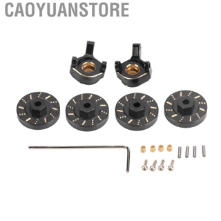 Caoyuanstore RC Wheel Hub Steering Cup  Wheel Hub Steering Cup Set Professional Easy To Install Durable  for 1/24 RC Car