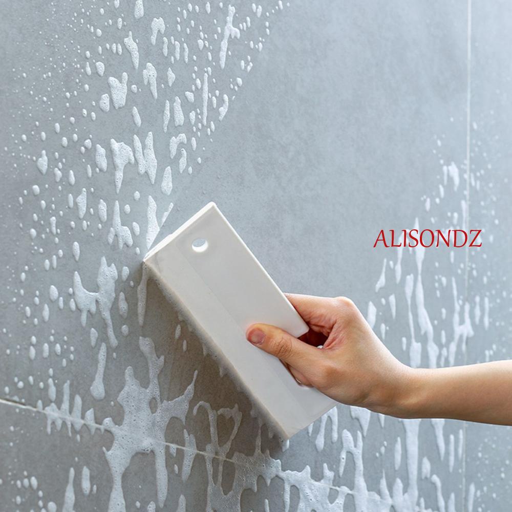 alisondz-ปาดน้ํา-ห้องครัว-ห้องน้ํา-หน้าต่าง-ที่ขูด-ซิลิโคน-พร้อมตะขอแขวน-ทําความสะอาดน้ํา