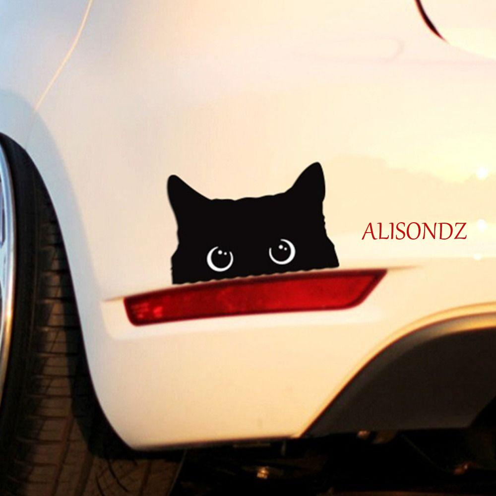 alisondz-ตาโต-สติกเกอร์แมว-มีกาวในตัว-ที่น่าสนใจ-แต่งรถ-รถจักรยานยนต์-ตกแต่งกระจก-อุปกรณ์เสริม-รอยขีดข่วน-ฝาครอบรถ-ไวนิลรูปลอก