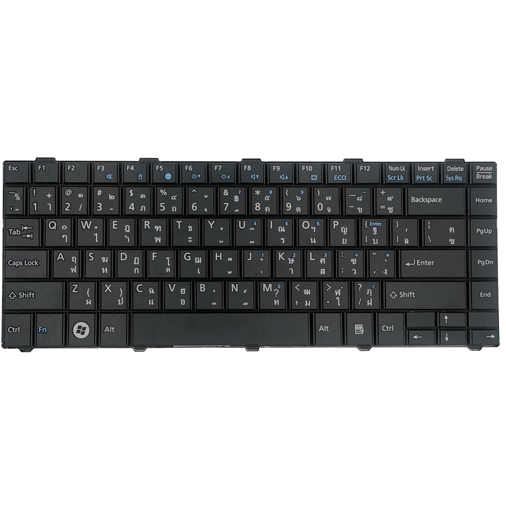 keyboard-fujitsu-คีย์บอร์ดฟูจิตสึ-lifebook-lh520-lh530-lh530g-lh701