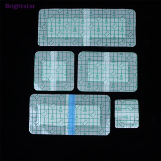 Brightstar ใหม่ เทปกาว พลาสเตอร์ PU ใส ป้องกันอาการแพ้ กันน้ํา 1 ชิ้น