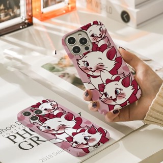 เคสโทรศัพท์มือถือแบบแข็ง ลายการ์ตูนแมวดิสนีย์ สําหรับ iPhone 14 Pro Max 14Plus 13 13Pro 12Pro 12Promax 11 11Pro 11Promax 12 13Mini X XR Xs XsMAX 7 8 Plus