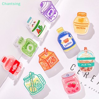 &lt;Chantsing&gt; คลิปหนีบกระดาษ อะคริลิค ลายการ์ตูนน่ารัก สร้างสรรค์ สําหรับสํานักงาน