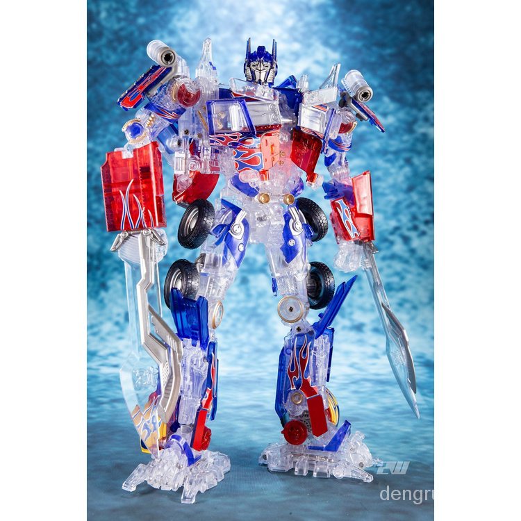 new-product-in-stock-deformed-toy-optimus-lt-bs-01b-transparent-limited-edition-original-large-model-column-clearance-no-after-sales