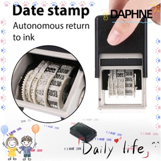 Daphne แสตมป์หมึกพลาสติก ทนทาน สําหรับตกแต่งสมุดภาพ DIY