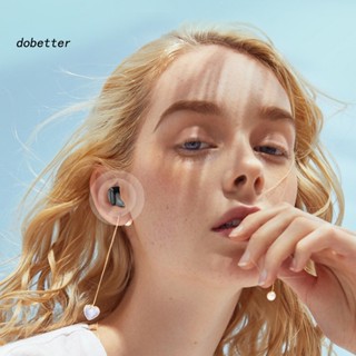 &lt;Dobetter&gt; หูฟังไร้สายบลูทูธ 50 ขนาดเล็ก เสถียร สําหรับเพลงสเตอริโอ 1 ชิ้น