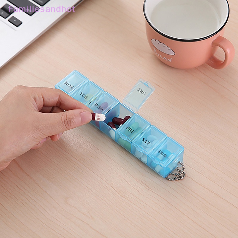 familiesandhot-gt-กล่องยา-7-วัน-รายสัปดาห์-ที่ใส่แท็บเล็ต-กล่องเก็บยา-ตัวแยก-3-สี-เคสออแกไนเซอร์-อย่างดี