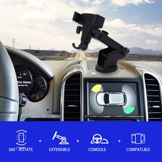 Multifunction Adjustable Retractable Carbon Fiber 360 Degree Rotatable Car Phone Holder