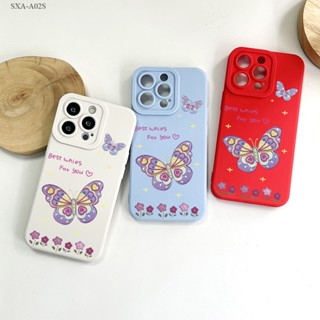 Samsung Galaxy A02S A03 A03S A04 เคสซัมซุง สำหรับ Butterfly เคส เคสโทรศัพท์