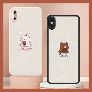 luxurious Anti-knock Phone Case For iphone XS max heat dissipation advanced Waterproof youth Silica gel texture cute