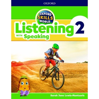 Bundanjai (หนังสือ) Oxford Skills World Listening with Speaking 2 : Student Book /Workbook (P)