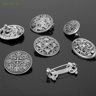 # เข็มกลัด &amp; ใหม่ # 1 ชิ้น Medieval Viking Shield เข็มกลัด Pin เสื้อคลุมไหล่ Pin Celtic Norse เครื่องประดับ