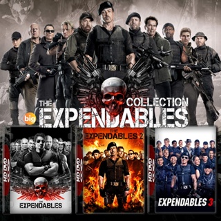 แผ่น DVD หนังใหม่ The Expendables โครตคนทีมมหากาฬ ภาค 1-3 DVD หนัง มาสเตอร์ เสียงไทย (เสียงแต่ละตอนดูในรายละเอียด) หนัง