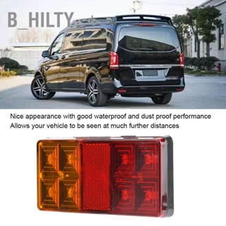 B_HILTY 12V 8LEDs Super Bright รถ รถบรรทุก รถพ่วง ไฟท้ายด้านหลัง ไฟแสดงสถานะ