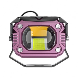 ไฟหน้าอลูมิเนียม LED CSP 3570 สีขาว สีเหลือง 1.2A±0.2 20W 50000H 510g
