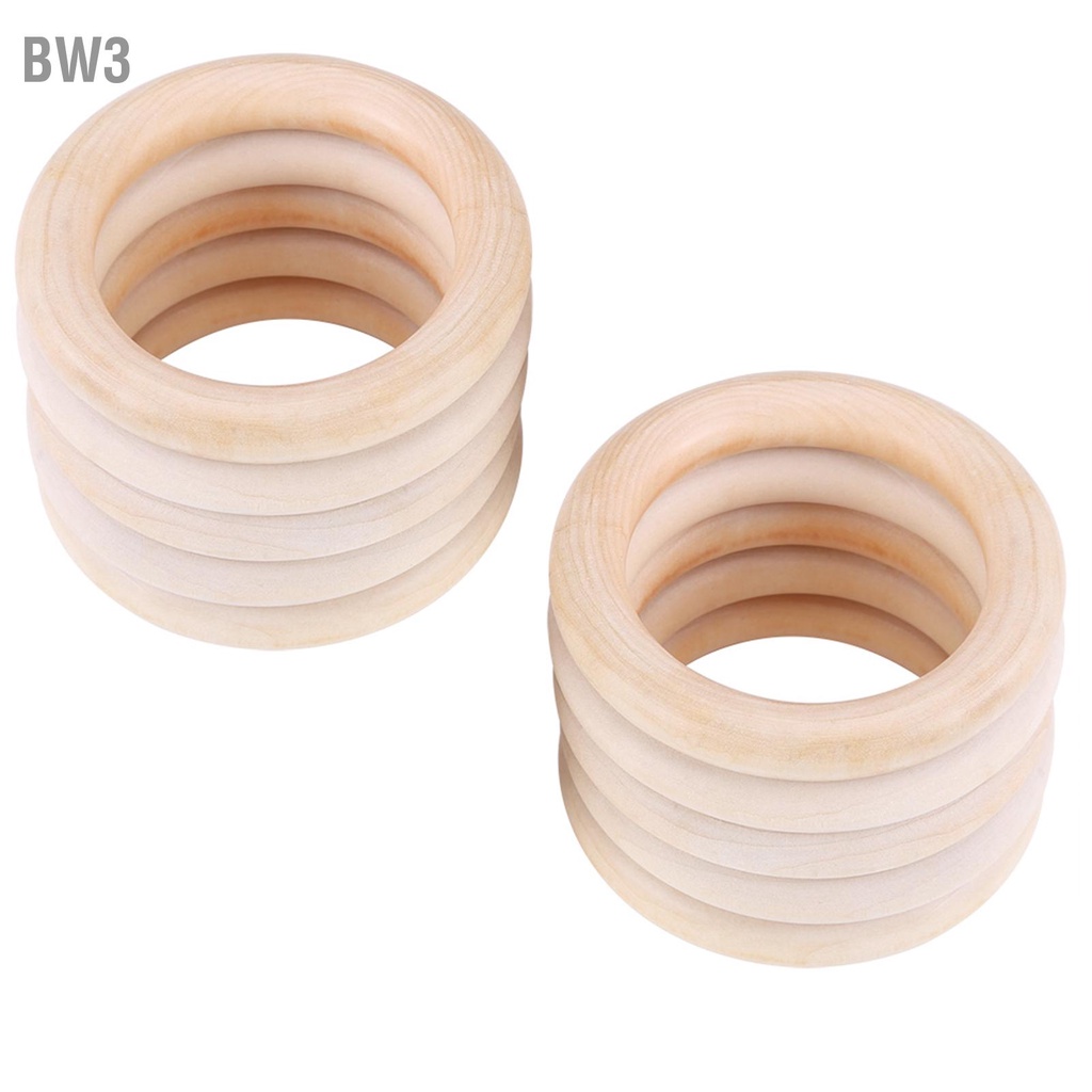bw3-10-ชิ้นเด็กทารกไม้ธรรมชาติฟันแหวนยางกัดของเล่นสร้อยข้อมือไม้-diy-หัตถกรรม