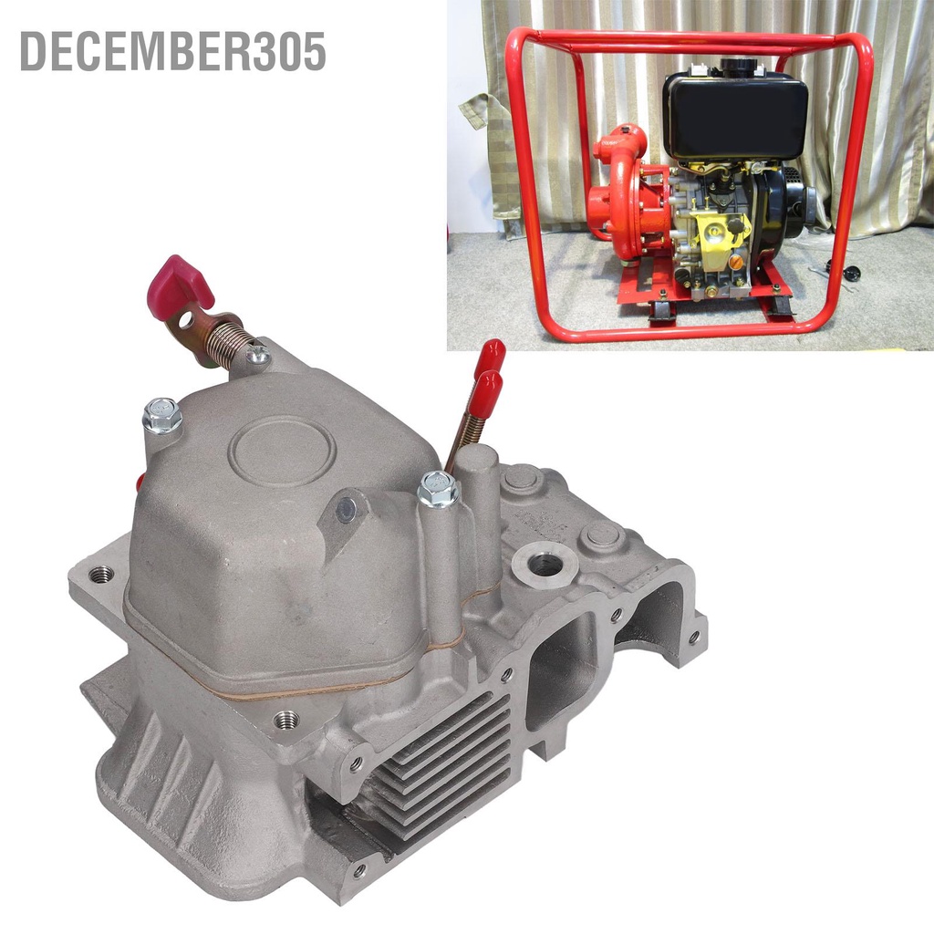 december305-ชุดประกอบฝาสูบอลูมิเนียมสูบเดียว-air-cooled-engine-head-replacement-สำหรับ-186f