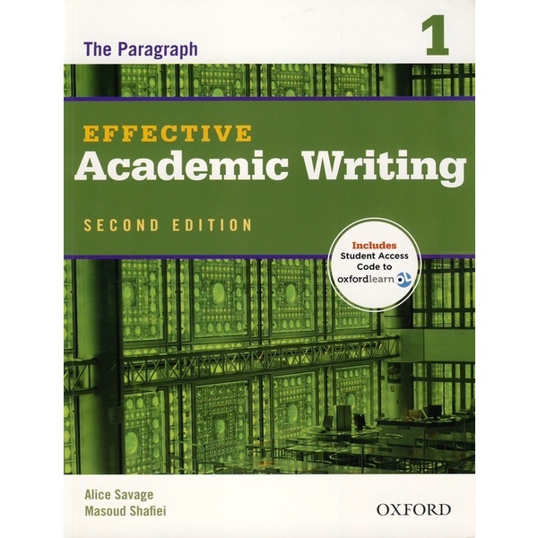 bundanjai-หนังสือเรียนภาษาอังกฤษ-oxford-effective-academic-writing-2nd-ed-1-students-book-online-practice-p