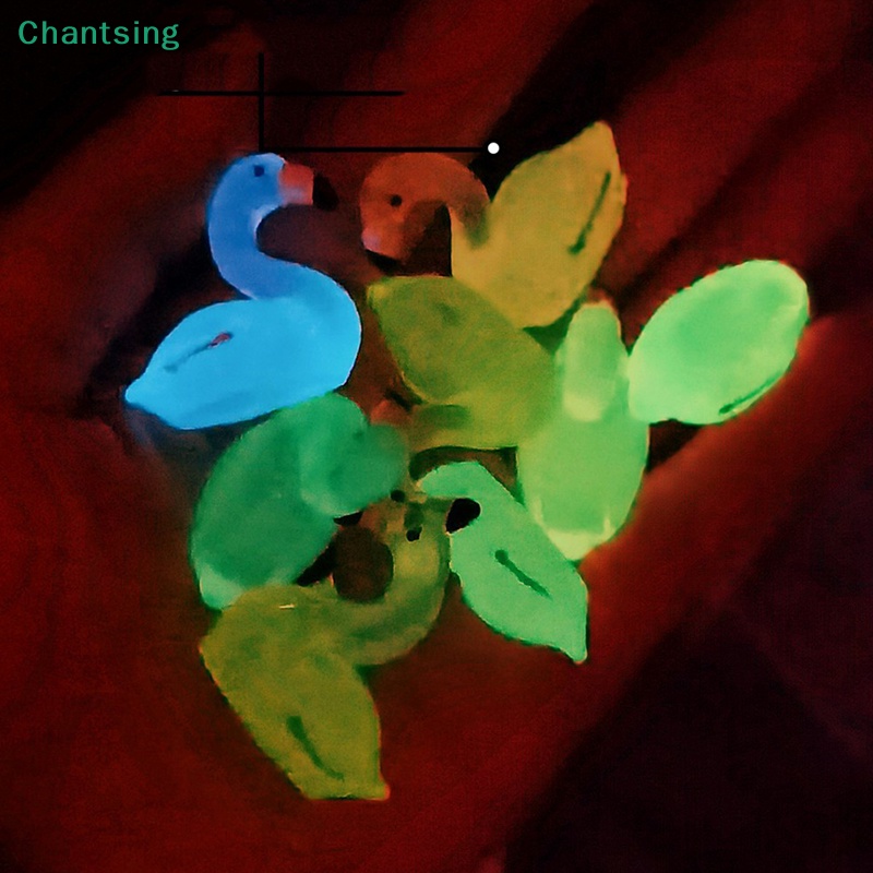 lt-chantsing-gt-พร็อพหงส์เรซิ่นเรืองแสง-ขนาดเล็ก-สามมิติ-สําหรับตกแต่งบ้าน