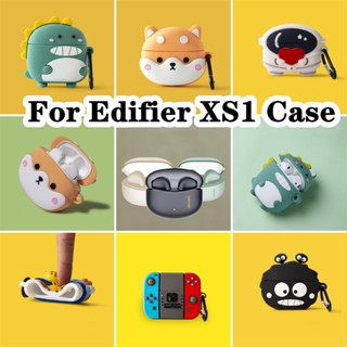 【คุณภาพสูง】เคสหูฟัง แบบนิ่ม ลายการ์ตูนน่ารัก สําหรับ Edifier XS1 XS1