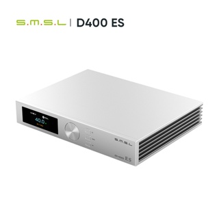 Smsl D400ES HI-RES เครื่องถอดรหัสเสียง DAC MQA CD ES9039MSPRO XMOS XU316 DSD512 32Bit 768KHZ บลูทูธ XLR พร้อมรีโมตคอนโทรล