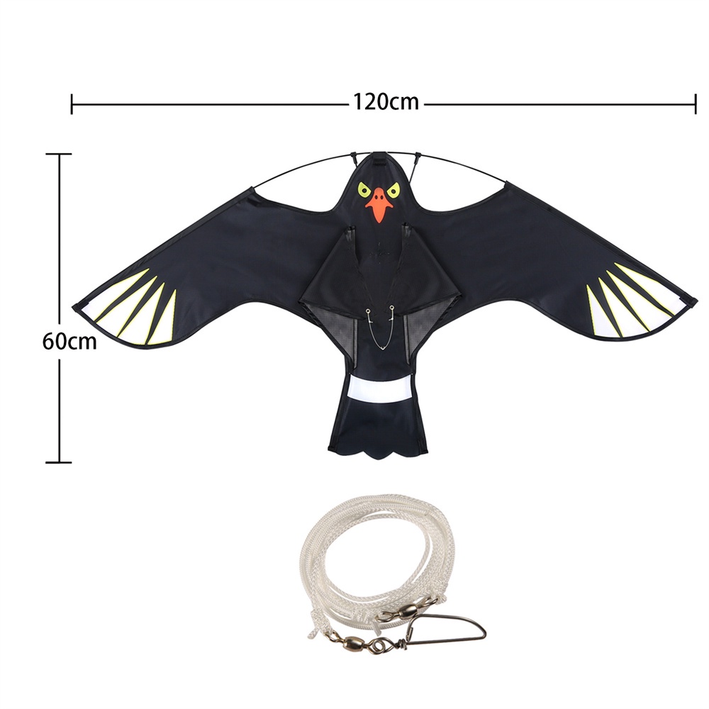 julystar-จำลอง-flying-eagle-kite-bird-repellent-garden-หุ่นไล่กา-garden-bird-repellent